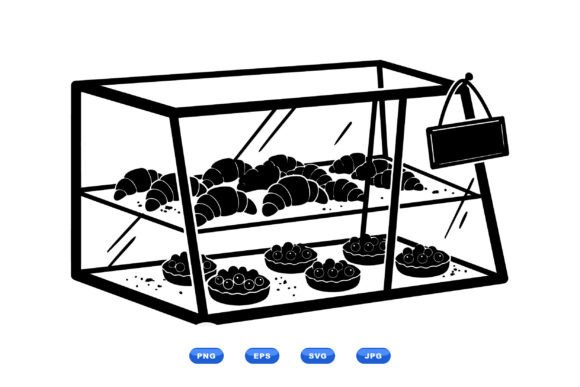 Download Bakery Display Clipart Pack - Art Collection