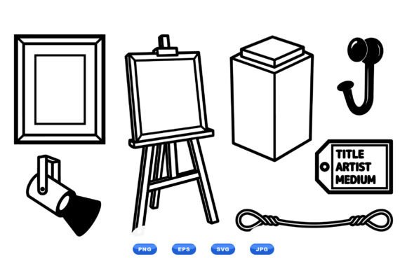 Download Gallery Display Clipart Collection - Art Collection