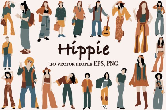 Download Abstract Hippie Clipart - Art Collection