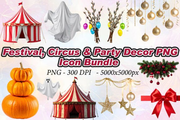 Download Festival, Circus &amp; Party Decor PNG - Art Collection