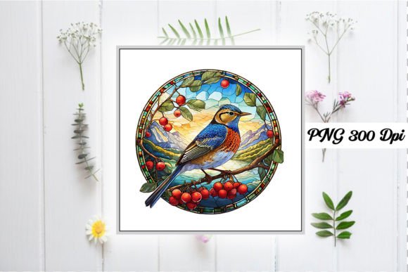 Download Meadowlark Stained Glass PNG Clipart - Art Collection