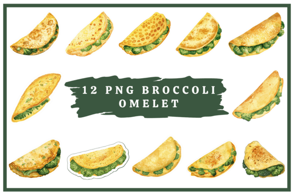 Download Broccoli Watercolor Clipart Bundle #16 - Art Collection