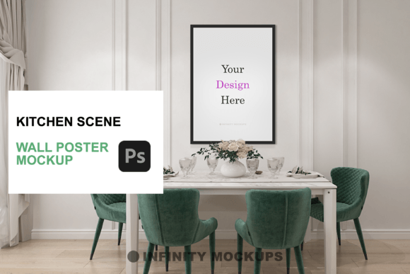 Download Kitchen Art Frame Mockup - Art Collection