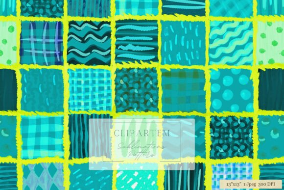 Download Teal Green Sublimation Pattern Art - Art Collection