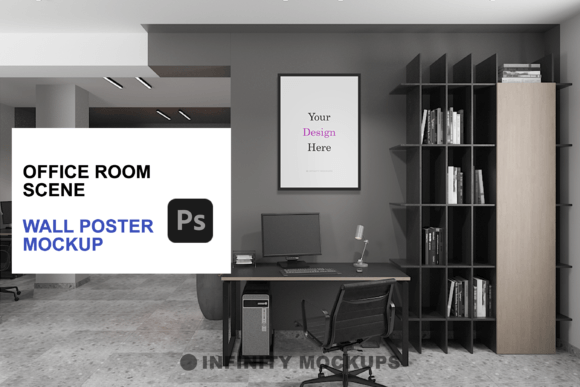 Download Office Room Artwork Mockup - Office Collection