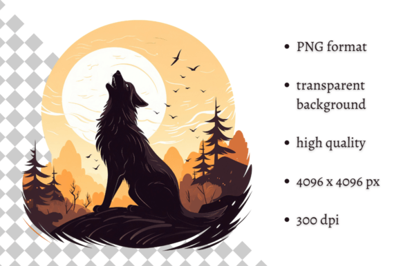 Download Cute Halloween Wolf PNG Clipart - Art Collection