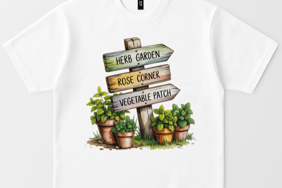 Download Garden Signpost PNG Herb Garden Clipart - Art Collection