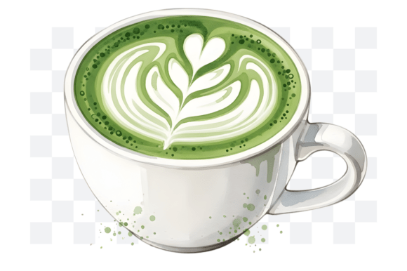 Download Matcha Latte Art PNG Clipart - Art Collection