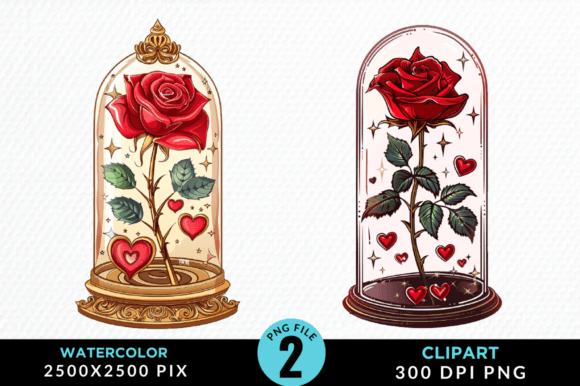 Download Watercolor Romantic Rose Art Clipart PNG - Art Collection