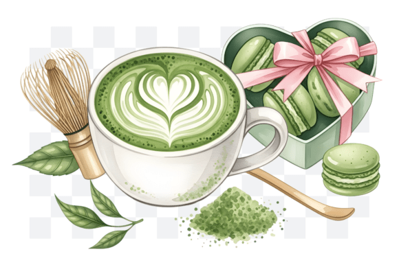 Download Matcha Latte Art PNG Clipart - Art Collection