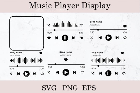 Download Music Player Svg Player Display Clipart - Art Collection