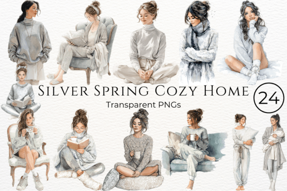 Download Silver Spring Cozy Home Clipart - Art Collection