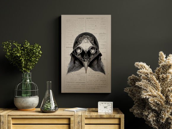 Download Plague Doctor Digital Wall Art - V3 - Art Collection