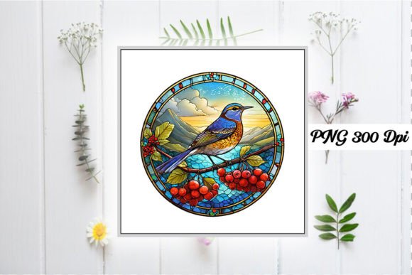 Download Meadowlark Stained Glass PNG Clipart - Art Collection