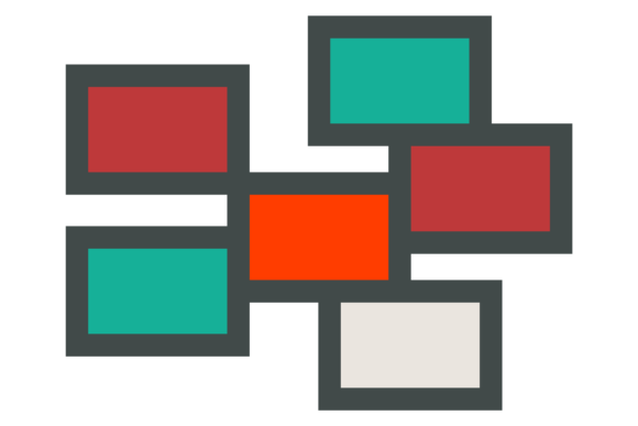 Download Wall Picture Frames Color Icon. Room Dec - Picture frames Collection