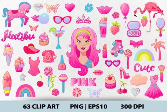 Download Pink Aesthetic Clipart. 63 Images - Art Collection