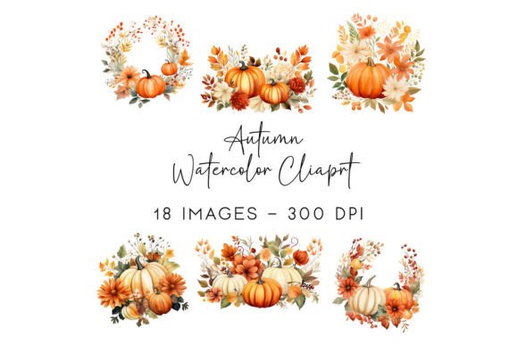 Download Autumn Watercolor Clipart - Art Collection