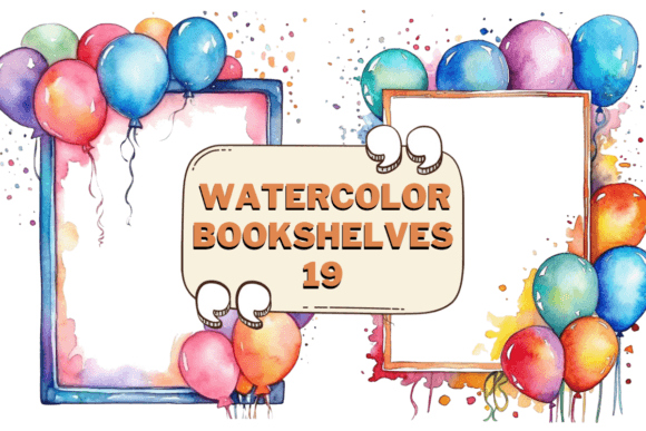 Download Sublime Watercolor Party Photo Frames 19 - Art Collection