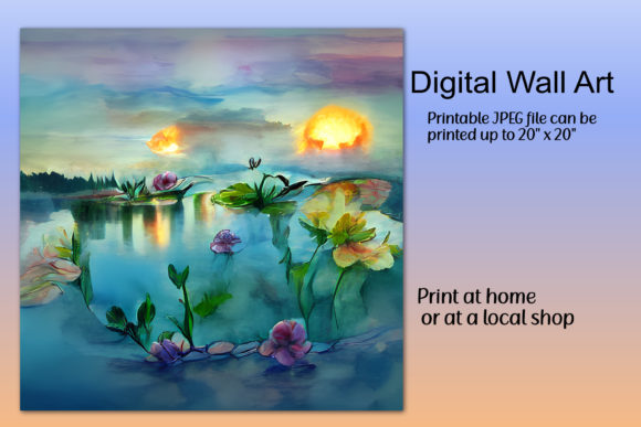 Download Floral Digital Wall Art Printable - Art Collection