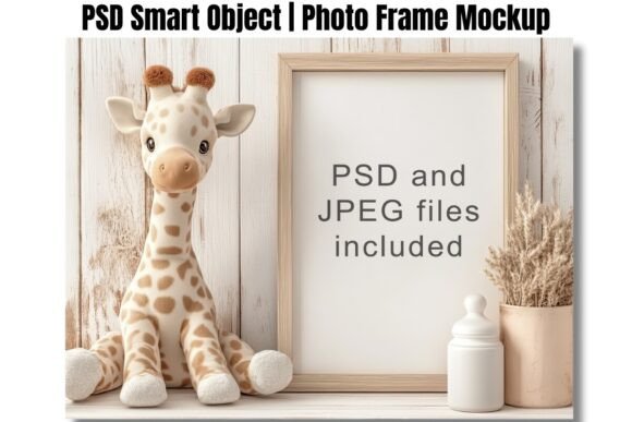 Download PSD Smart Object Photo Frame Mockup - Art Collection