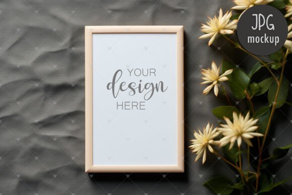 Download Frame Mockup, Framed Canvas Wall Art - Premium Bundle