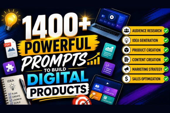 Download 1400+ Prompts to Build Digital Products - Products Collection