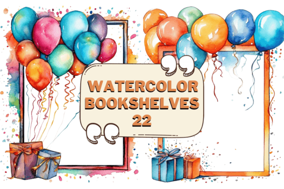 Download Sublime Watercolor Party Photo Frames 22 - Art Collection
