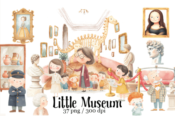 Download Watercolor Museum Clipart, Art Gallery - Art Collection
