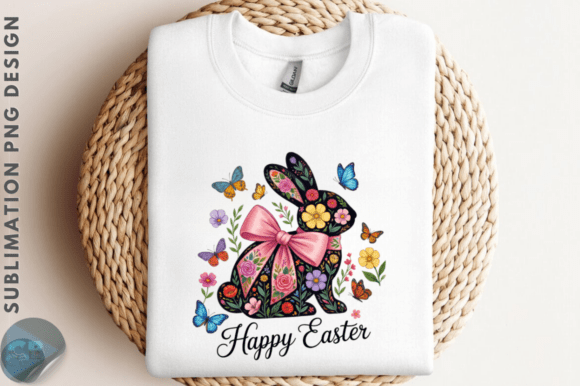 Download Bunny Bow Easter Clipart PNG Design - Art Collection