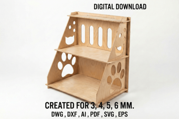 Download Pet Shelf Laser Cut Files - Laser cut file Collection