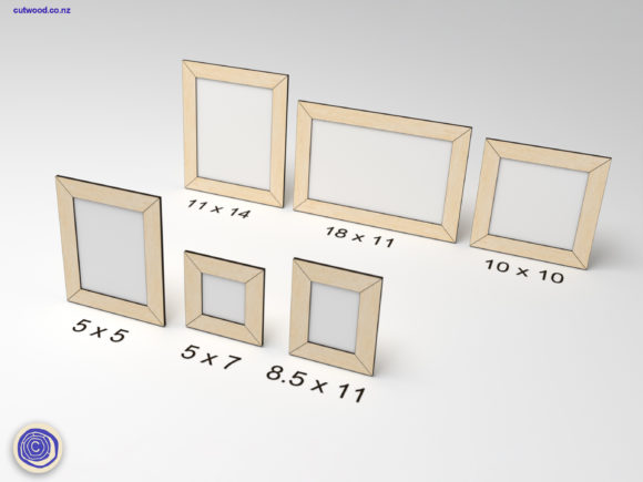 Download Picture Frame Set - Laser Cut Files - Laser cut file Collection