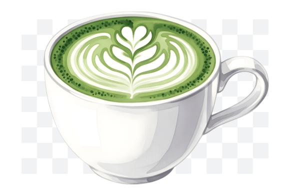 Download Matcha Latte Art PNG Clipart - Art Collection