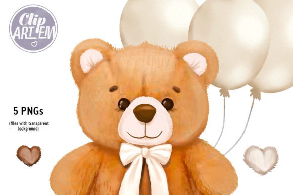 Download Unisex Brown Bear Clip Art 5 PNG Images - Art Collection