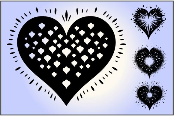 Download Heart Shaped Fireworks Display Clipart - Art Collection