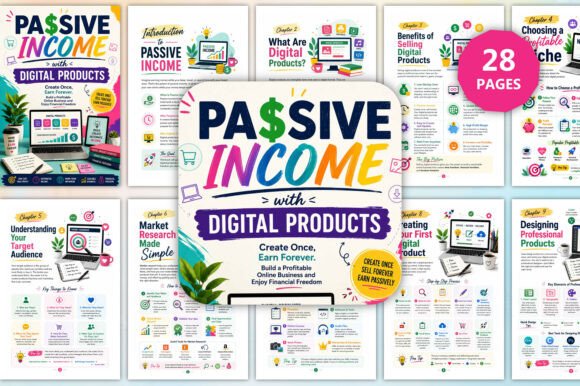 Download Passive Income with Digital Products - Products Collection