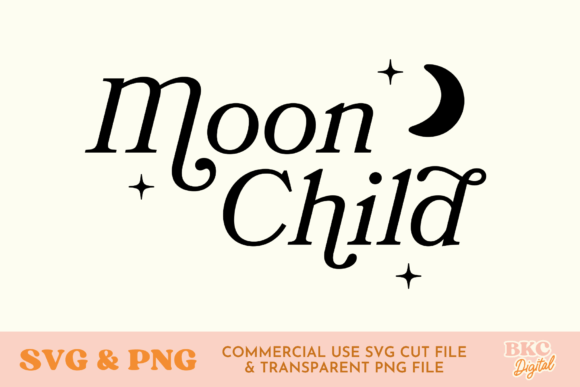 Download Moon Child Spiritual SVG &amp; PNG - Moon Collection