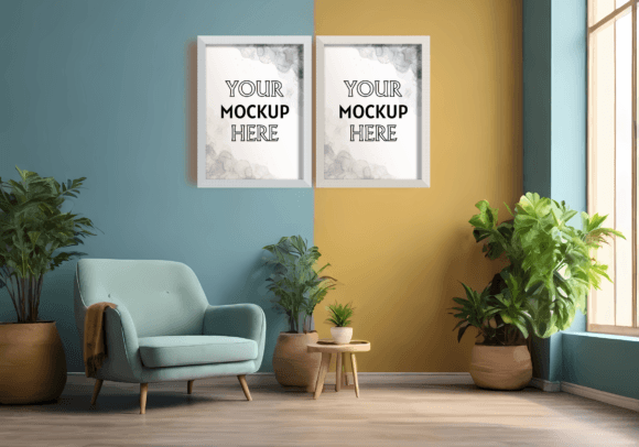 Download Two Artwork Mockup - Art Collection