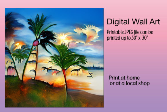 Download Digital Wall Art-Tropical Printable - Art Collection
