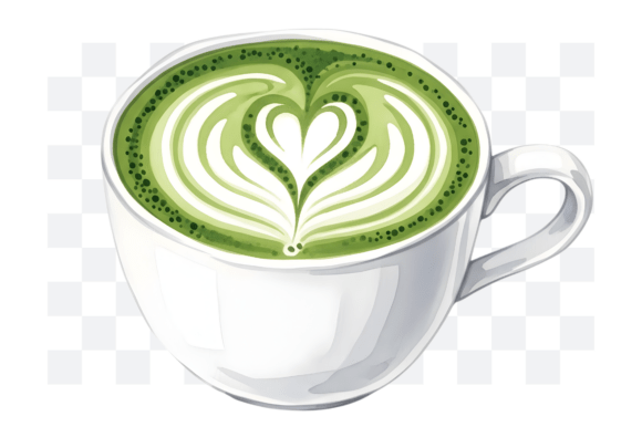 Download Matcha Latte Art PNG Clipart - Art Collection