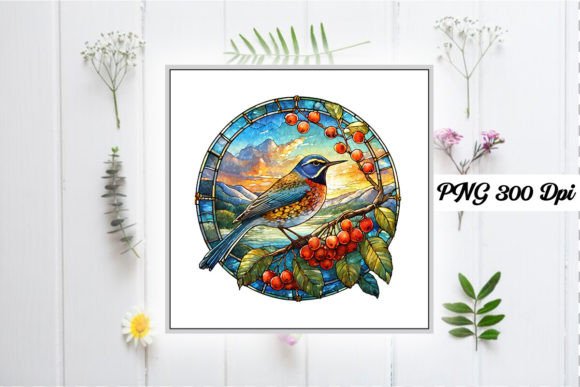 Download Meadowlark Stained Glass PNG Clipart - Art Collection