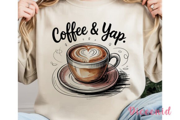 Download Coffee and Yap Latte Art PNG Clipart - Art Collection