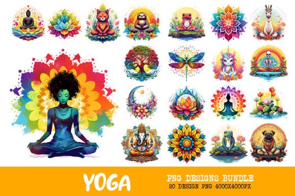 Download Spiritual Yoga Art Collection - Art Collection