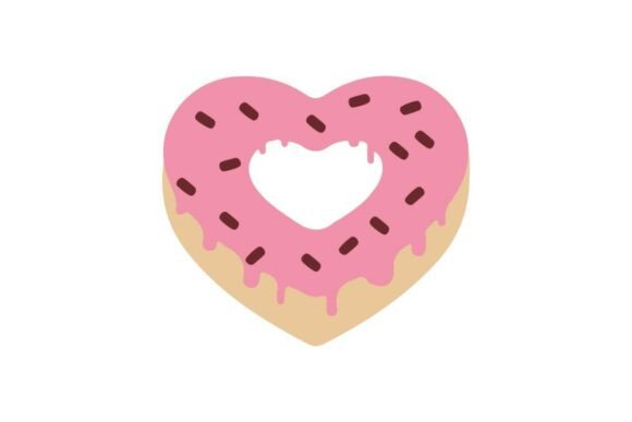 Download Heart Shaped Donut - Art Collection