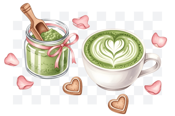 Download Matcha Latte Art PNG Clipart - Art Collection