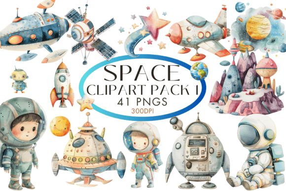 Download Space Clipart Pack 1 41 PNGS - Art Collection