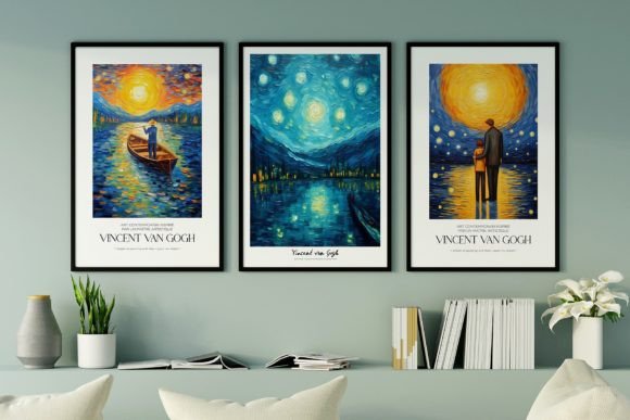 Download Art Poster Inspired by Van Gogh Painting - Art Collection