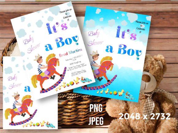 Download Baby Shower Invitation Clipart Postcard - Art Collection