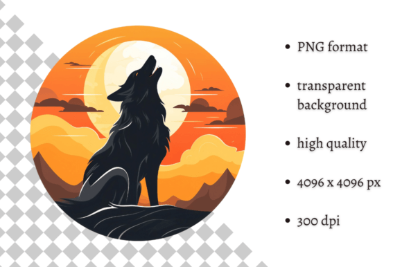 Download Cute Halloween Wolf PNG Clipart - Art Collection