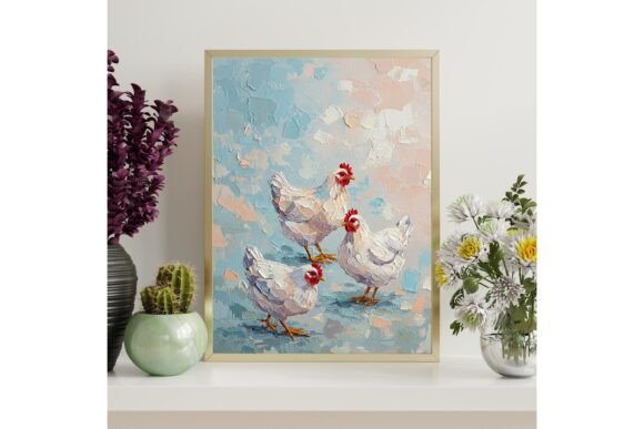 Download Chicken Wall Art Printable Decor - Art Collection