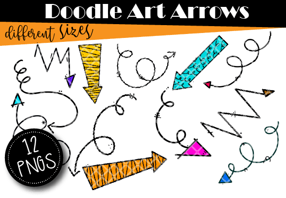 Download Doodle Arrow PNGs Doodle Art Arrows - Art Collection